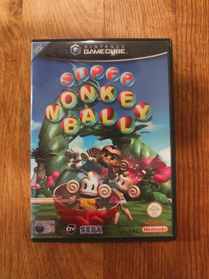 GameCube - Super Monkey Ball, Spelcomputers en Games, Games | Nintendo GameCube, Gebruikt, Avontuur en Actie, 3 spelers of meer