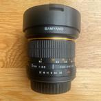 Samyang 8mm f/3.5 fisheye CS (Canon EF), Ophalen of Verzenden, Gebruikt, Groothoek Fisheye-lens