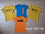 4x t-shirt maat 104 110, Kinderen en Baby's, Kinderkleding | Maat 104, Jongen, Puma, Ophalen of Verzenden, Zo goed als nieuw