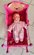 Poppenbedje pop reismand eten  kleren, Ophalen, Zo goed als nieuw, Babypop
