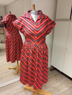 Judy Berry stripe Swing Dress van Collectif maat 3xl, Ophalen of Verzenden, Nieuw, Maat 46/48 (XL) of groter, Onder de knie