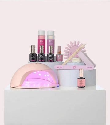 Pink Gellac Premium Set Natural – Nauwelijks Gebruikt beschikbaar voor biedingen