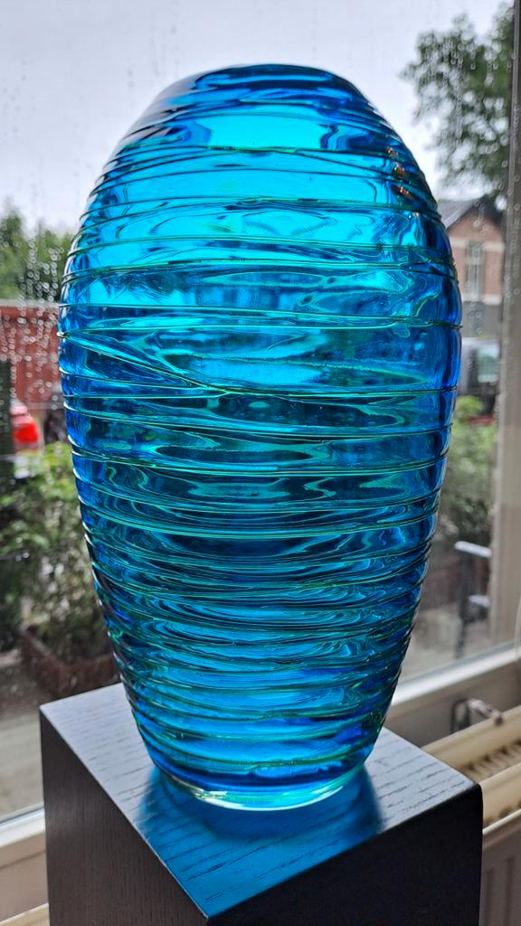 Vintage vaas Venini Fulvio Bianconi, Antiek en Kunst, Antiek | Glas en Kristal, Ophalen of Verzenden