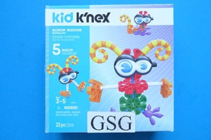 Kid knex blinkin buddies nr. 85614-04, Kinderen en Baby's, Speelgoed | Bouwstenen, Zo goed als nieuw, K'nex, Ophalen