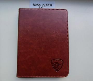 Kobo Clara 2E cognac bruin hoesje / Clara 2E sleepcover  beschikbaar voor biedingen