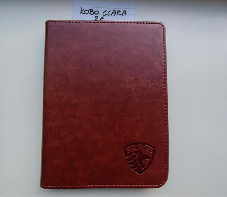 Kobo Clara 2E cognac bruin hoesje / Clara 2E sleepcover, Computers en Software, E-readers, Nieuw, 6 inch of minder, Ophalen of Verzenden