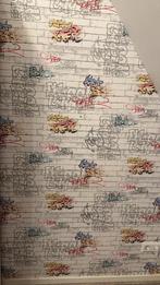 Behang graffiti, Ophalen, 10 tot 25 m², Wit, Graffiti