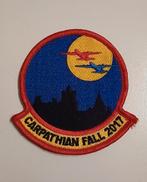 US Air Force Patch Carpathian Fall 2017, Verzamelen, Ophalen of Verzenden, Luchtmacht, Nederland, Embleem of Badge