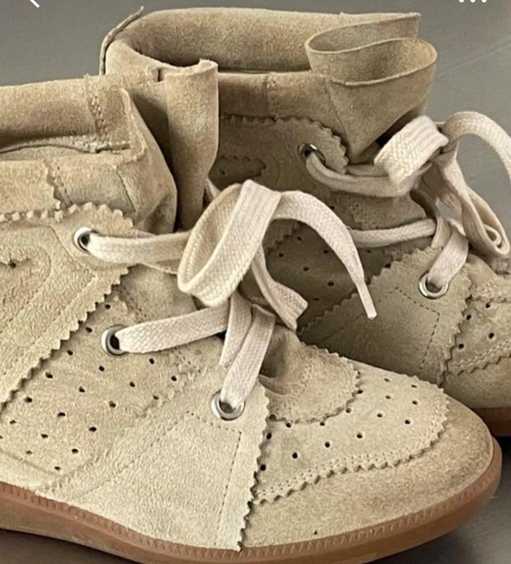 Isabel Marant Bobby wedge, Kleding | Dames, Schoenen, Zo goed als nieuw, Sneakers of Gympen, Zwart, Ophalen of Verzenden