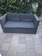 Mooie Wicker loungeset/ tuinset. Bank /2 stoelen/ tafel., Ophalen, Gebruikt, Wicker