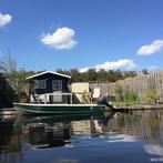 Tuinhuis met ligplaats boot nabij Amsterdam, Watersport en Boten, Ligplaatsen, Lente, Buiten