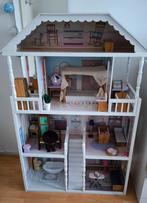 Grote Poppenkast met Inrichting houten accessoires 130 cm, Ophalen, Minder dan 75 cm, Kooi, Minder dan 60 cm