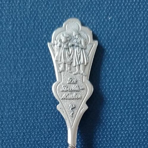 verzilverd lepeltje De Brillemaaker (brillenmaker, opticien), Antiek en Kunst, Antiek | Bestek, Ophalen of Verzenden