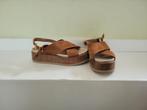 Paolo Rossi plateau sandalen van suède, Ophalen of Verzenden, Gedragen, Sandalen of Muiltjes