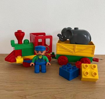 Duplo 3770 - Treintje met machinist en olifant beschikbaar voor biedingen