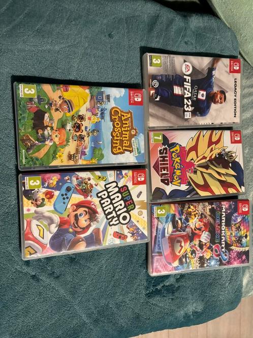 LEGE Nintendo Switch Game Card Doosjes, Spelcomputers en Games, Games | Nintendo Switch, Zo goed als nieuw, Sport, 3 spelers of meer