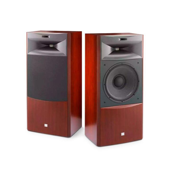 Verwacht: JBL S4700 Red Wood speakerset (occasion), Audio, Tv en Foto, Luidsprekers, Zo goed als nieuw, Front, Rear of Stereo speakers