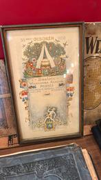 Geboorte lijstje prinses Beatrix Reeker A’dam Haarlem, Verzamelen, Koninklijk Huis en Royalty, Ophalen of Verzenden, Kaart, Foto of Prent