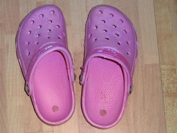roze cloqs mt 33 met glitters beschikbaar voor biedingen