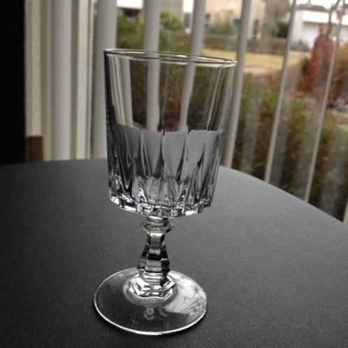 CRISTAL D'ARQUES-DURAND Louvre | loodkristal | 6 wijnglazen, Huis en Inrichting, Keuken | Servies, Nieuw, Glas of Glazen, Overige stijlen