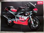 1999 Franstalige Aprilia RS 50 racing replica brommer folder, Fietsen en Brommers, Handleidingen en Instructieboekjes, Ophalen of Verzenden