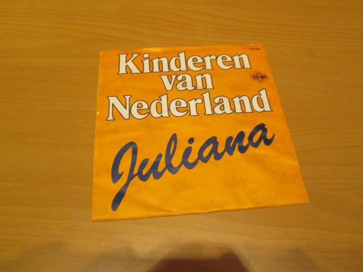 kinderen van nederland / juliana / wilhelmus van nassouwe, Cd's en Dvd's, Vinyl Singles, Gebruikt, Pop, Ophalen of Verzenden