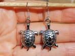 Vanoli - 925 zilveren oorbellen schildpad, Sieraden, Tassen en Uiterlijk, Hangers, Vanoli, Amsterdam, Nieuw