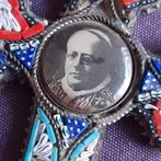 Groot Mille Fiori Kruis Crucifix met Portret Paus, Verzenden