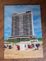 ANSICHTKAART ZANDVOORT STRAND MET ZICHT OP BOUWES PALACE, Gelopen, Noord-Holland, Ophalen of Verzenden