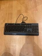 MSI VIGOR GK30 Mechanisch Gaming Toetsenbord, Gebruikt, Gaming toetsenbord, Ophalen of Verzenden, Qwerty