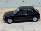 Peugeot 205 gti 1.6  model 1:43 zwart altaya, Ophalen of Verzenden, Zo goed als nieuw, Auto, Overige merken