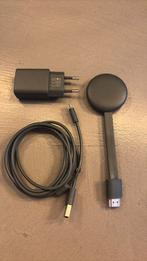 Gebruikte Chromecast Google V3 om mee te streamen, Audio, Tv en Foto, Mediaspelers, Ophalen of Verzenden, Zo goed als nieuw