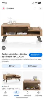 Xooon Garda Salontafel (nieuwe foto's toegevoegd), Huis en Inrichting, Tafels | Salontafels, Ophalen, 100 tot 150 cm, 50 tot 100 cm