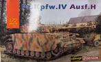 Coelianmodels, Dragon 7551, Panzer IV Ausf. H, 1/72, € 19,99, Overige merken, Nieuw, Ophalen of Verzenden, Tank