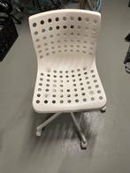 Bureaustoel, Ophalen, Gebruikt, Wit, Bureaustoel