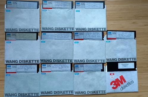 Wang PC280 diskettes floppy's, Computers en Software, Vintage Computers, Ophalen of Verzenden