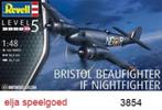 Revell Bristol Beaufighter Mk.IF 3854 1:48 modelbouw, Hobby en Vrije tijd, Revell, Nieuw, Ophalen of Verzenden, Groter dan 1:72