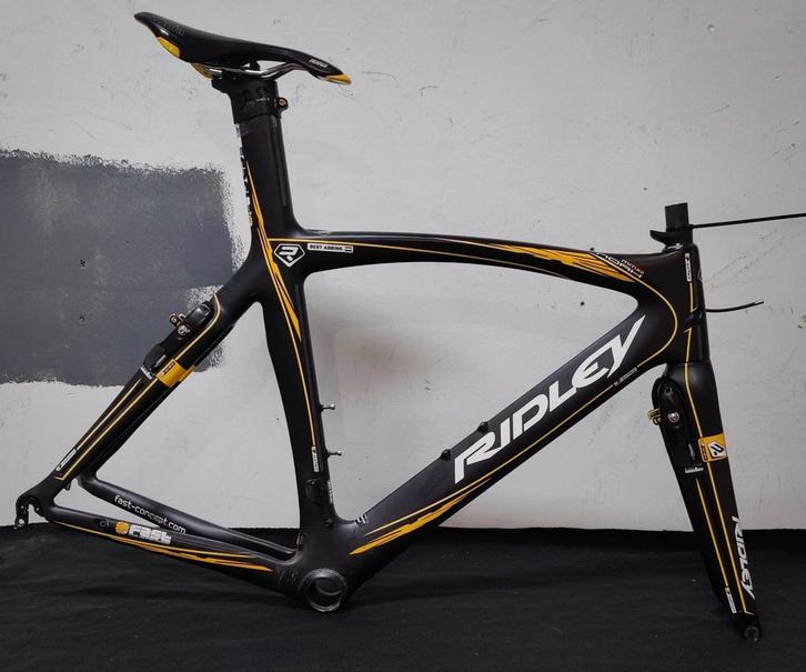 Ridley Noah Fast aero frameset z.g.a.n., Fietsen en Brommers, Fietsen | Racefietsen, Zo goed als nieuw, Overige merken, Meer dan 20 versnellingen