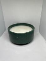 Geurkaars , groene pot, Overige materialen, Nieuw, Ophalen of Verzenden, Kaars