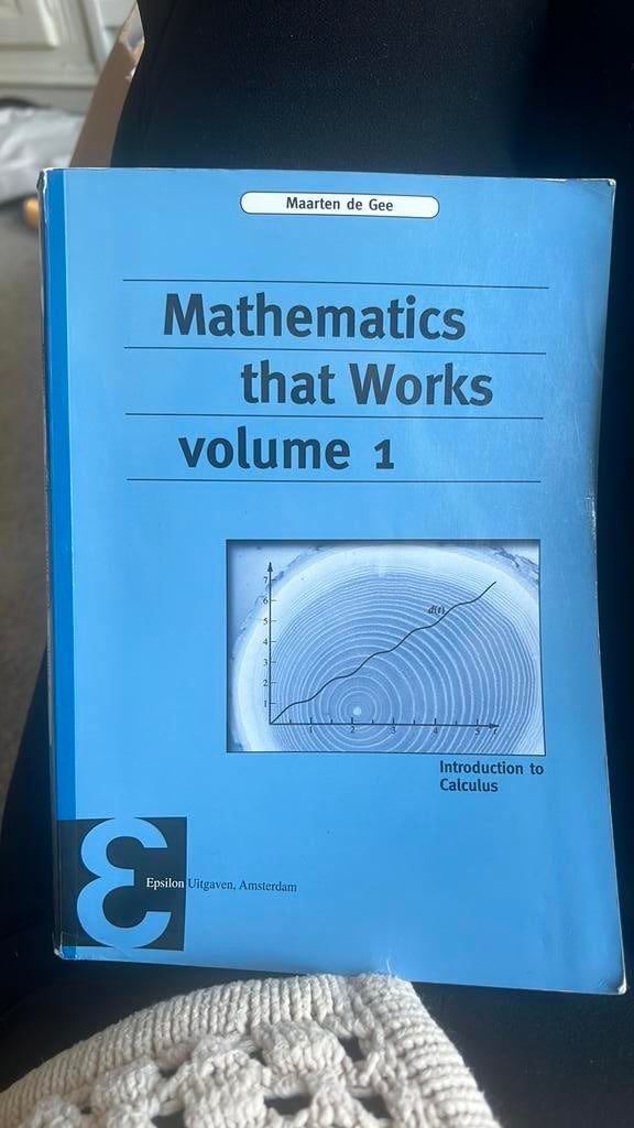 Mathematics that works volume 1, Ophalen of Verzenden, Zo goed als nieuw