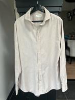 Profuomo heren shirt, Ophalen of Verzenden, Zo goed als nieuw, Maat 42/44 (L), Beige
