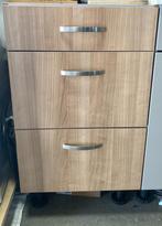 Bribus keuken ladekast in frontkleur ECO R5681 Havanna, Huis en Inrichting, Keuken | Keukenelementen, Ophalen, Overige kleuren