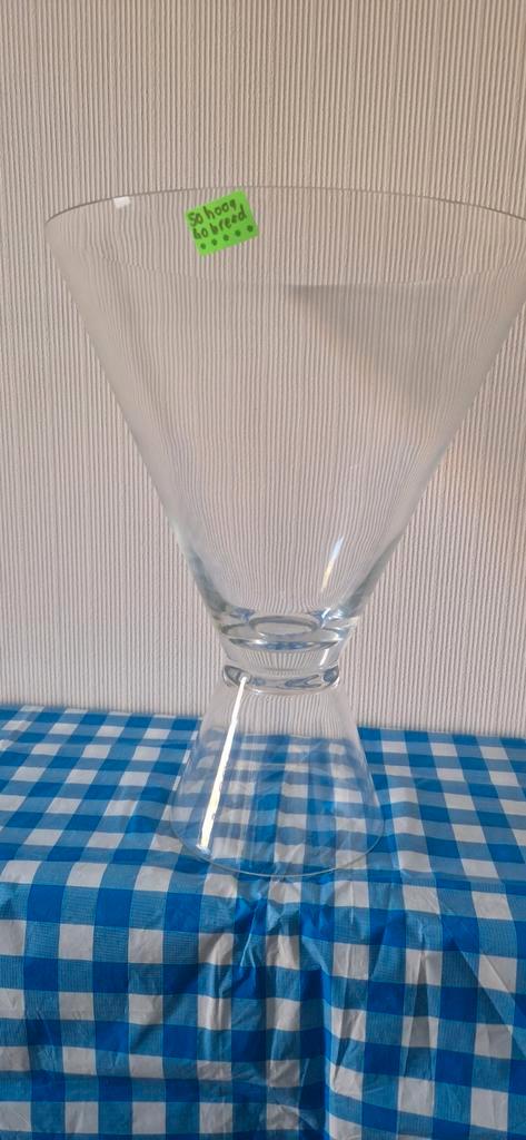 Grote Glazen Vaas - Multifunctioneel, Huis en Inrichting, Woonaccessoires | Vazen, Zo goed als nieuw, Overige kleuren, 50 tot 75 cm