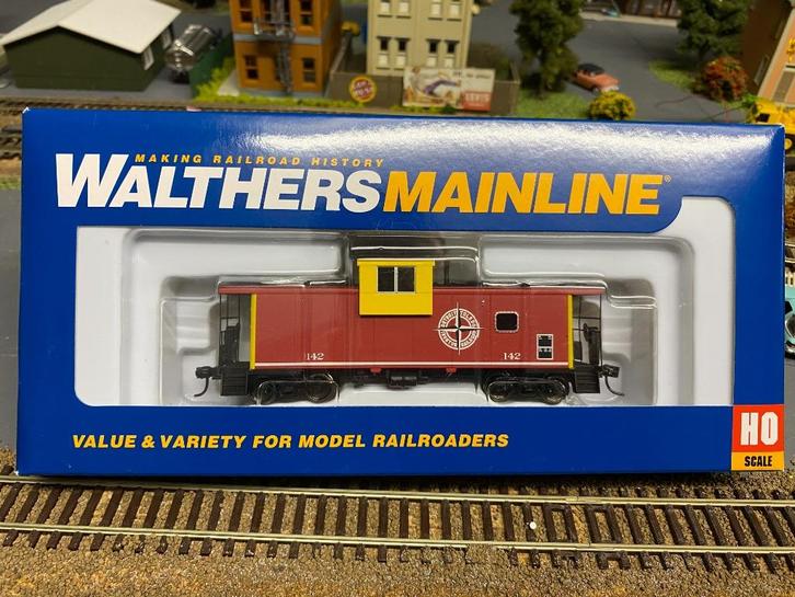 USA caboose, Hobby en Vrije tijd, Modeltreinen | H0, Nieuw, Wagon, Gelijkstroom, Overige merken, Analoog, Ophalen of Verzenden