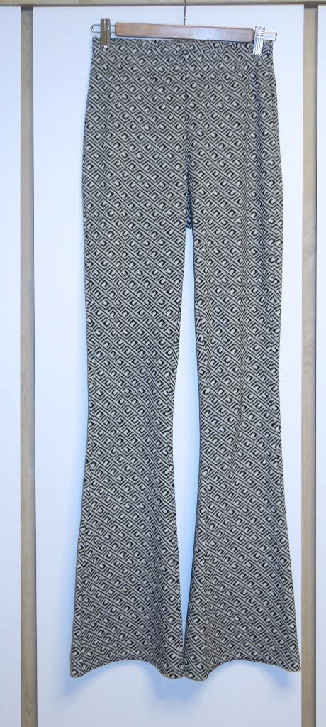 zwart/wit flared legging van Costes -maat XS, Kleding | Dames, Broeken en Pantalons, Gedragen, Maat 34 (XS) of kleiner, Zwart