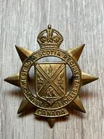 West Nova Scatia cap badge, Verzamelen, Ophalen of Verzenden, Landmacht, Engeland, Embleem of Badge