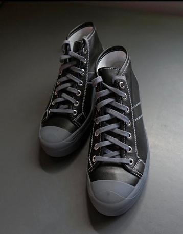 Sofie d Hoore leren half hoog sneakers zwart grijs 39 NIEUW beschikbaar voor biedingen