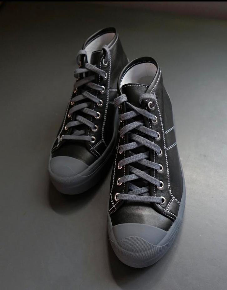 Sofie d Hoore leren half hoog sneakers zwart grijs 39 NIEUW, Kleding | Heren, Schoenen, Nieuw, Sneakers of Gympen, Zwart, Ophalen of Verzenden