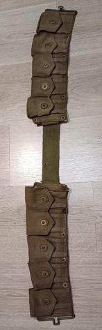 M1 Garand Cartridge Belt Koppel Origineel US Army, Verzamelen, Ophalen of Verzenden, Landmacht, Amerika