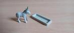 playmobil ezeltje met voerbak, Ophalen of Verzenden, Gebruikt, Los playmobil